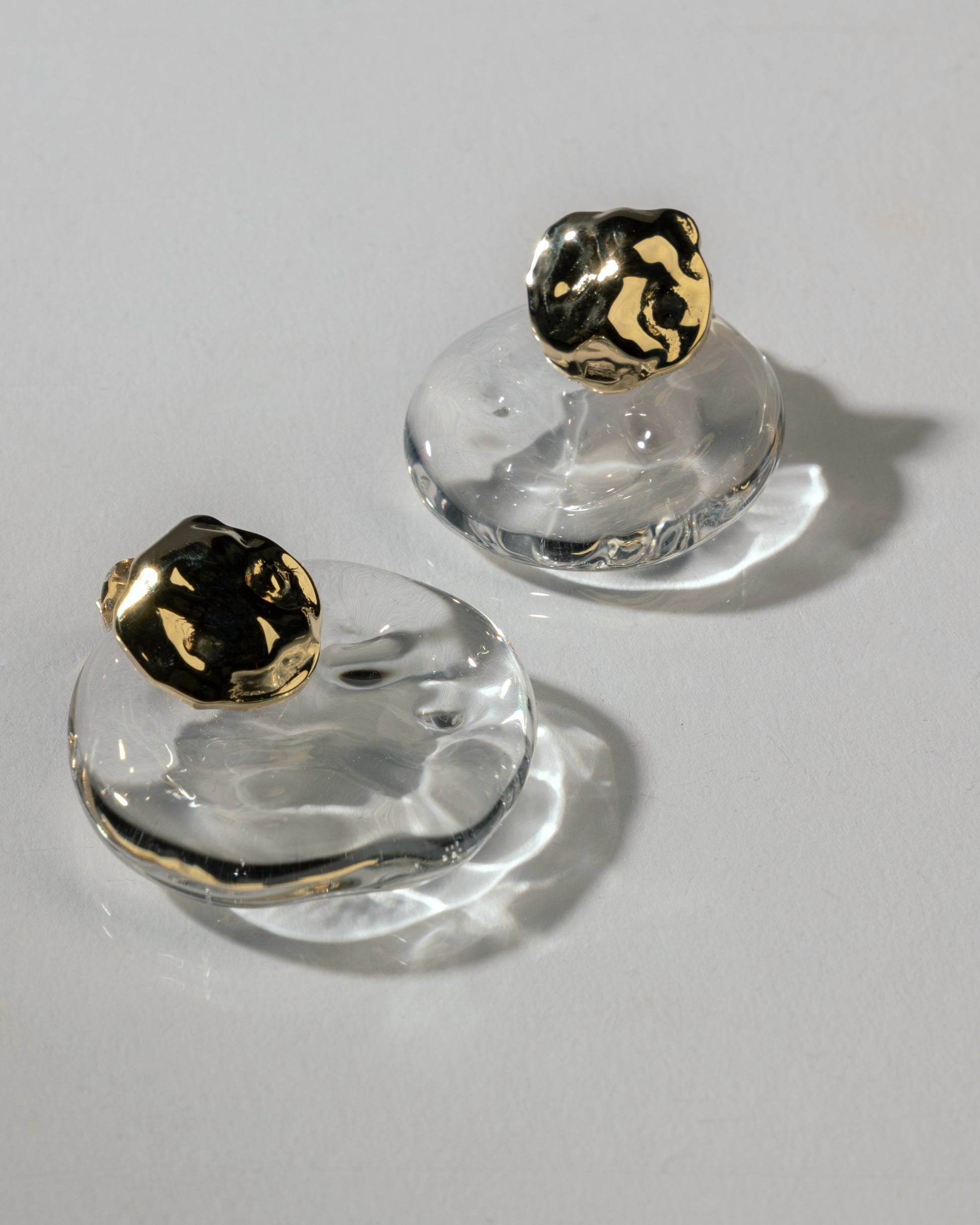 REFLECTION GLASS EARRINGS