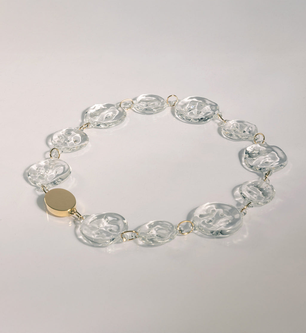REFLECTION GLASS NECKLACE
