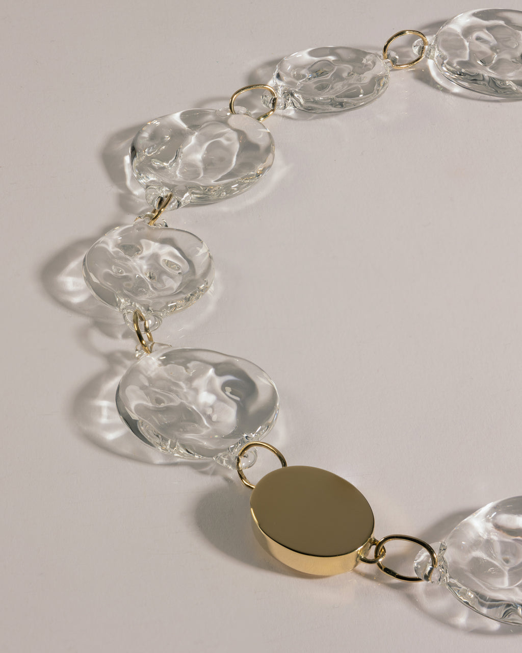 REFLECTION GLASS NECKLACE