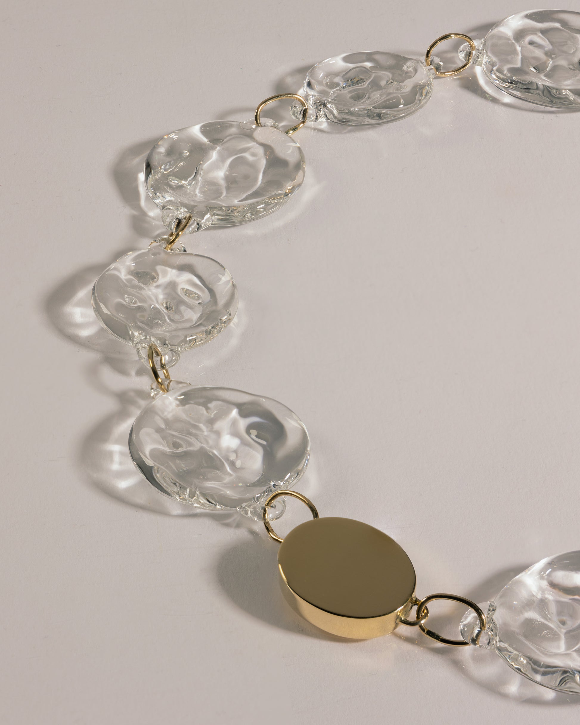 REFLECTION GLASS NECKLACE